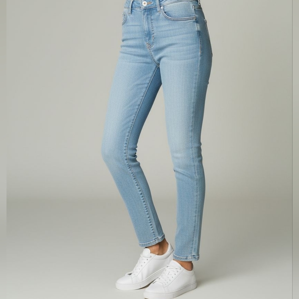 American Eagle Light Blue Women's Jeggings Size 6 (Short)
